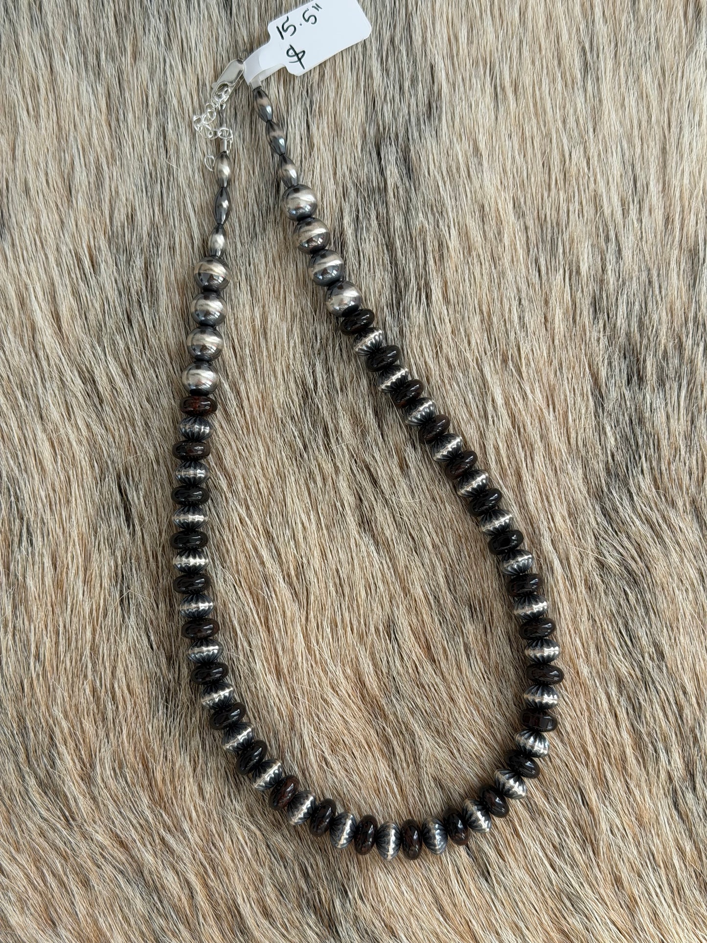 15.5" Black Onyx Necklace
