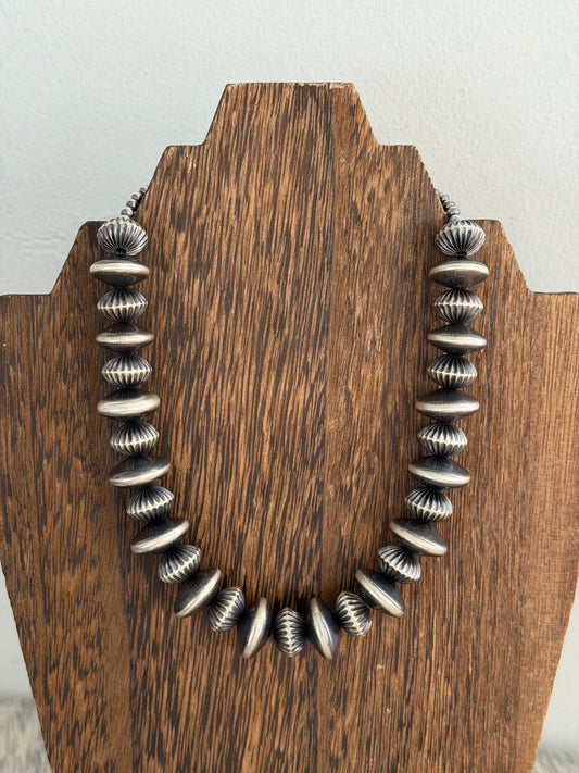 16.5" 15-19mm Saucer Pearl Necklace