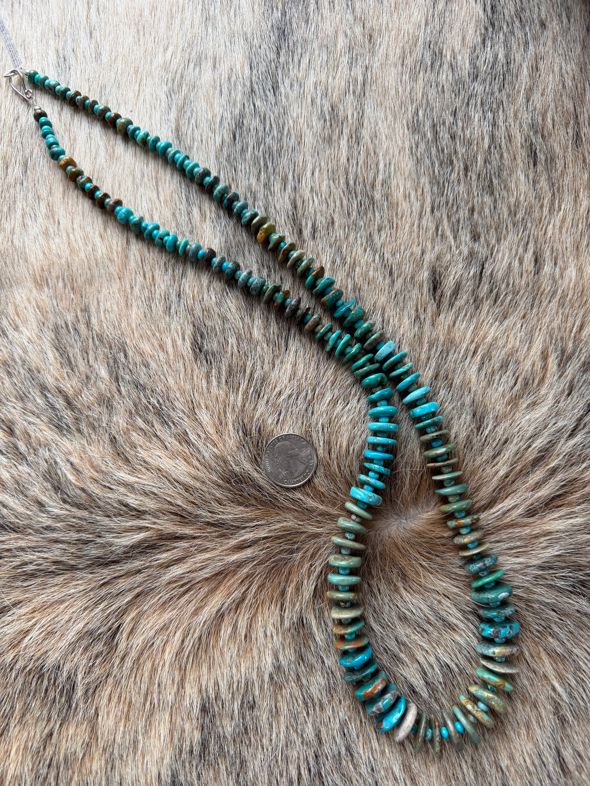 31" Kingman Turquoise Statement Necklace