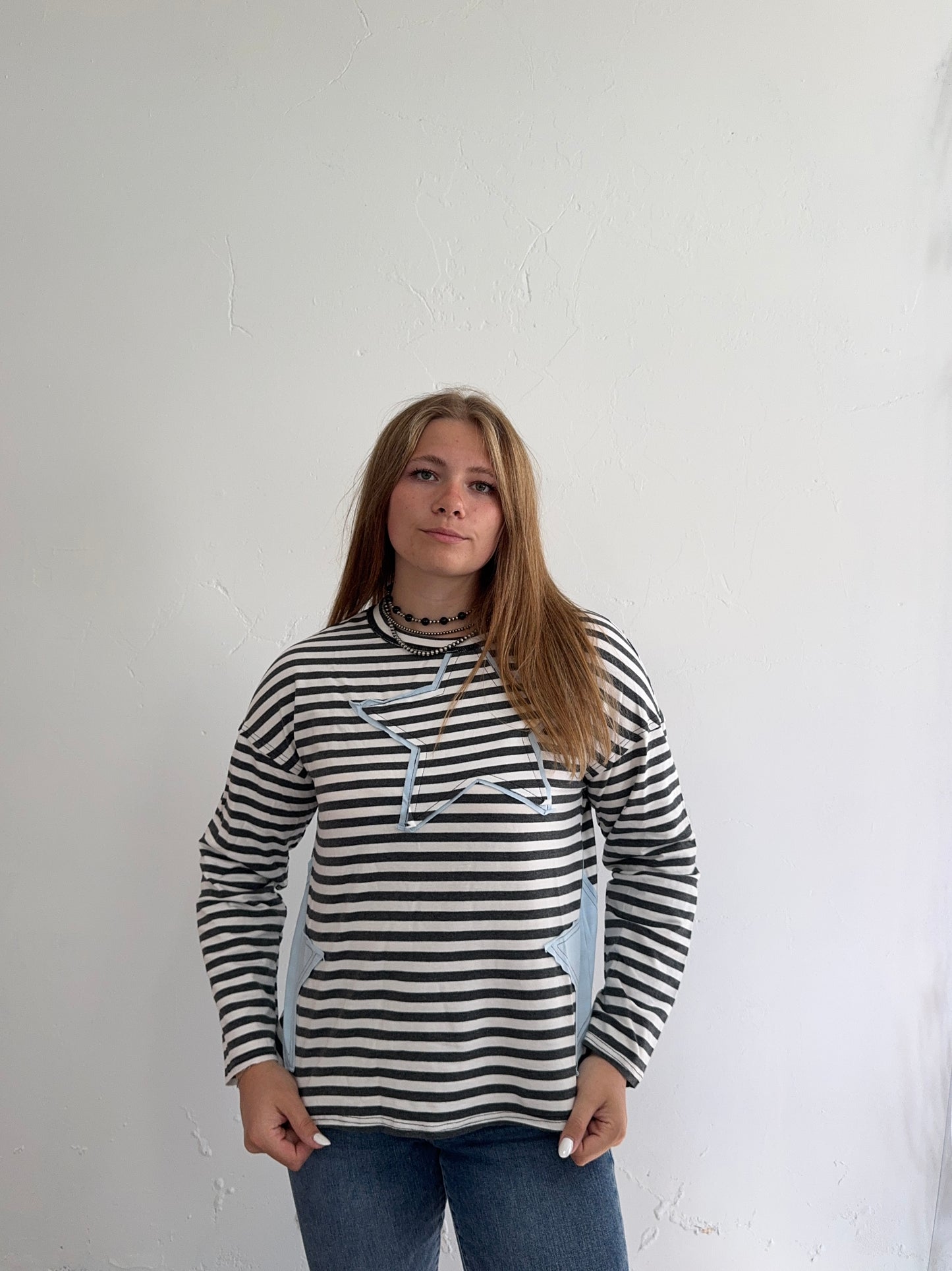 Stripes and Stars Long Sleeve Shirt