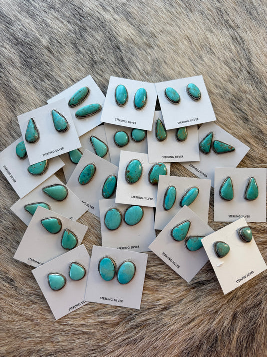 Kingman Turquoise Earrings
