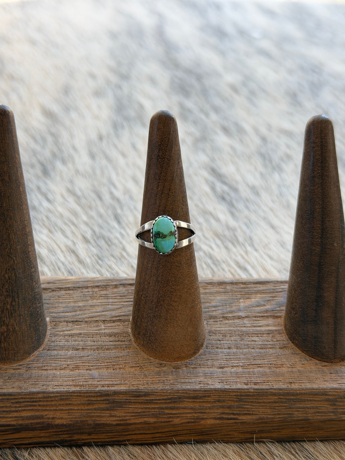 Size 5.5 Sonoran Gold Turquoise Ring