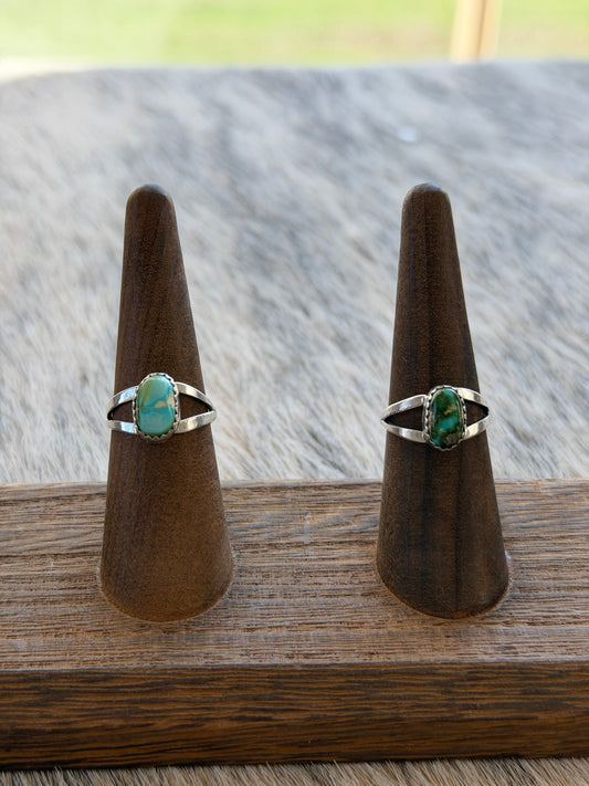 Size 6 Sonoran Gold Turquoise Ring