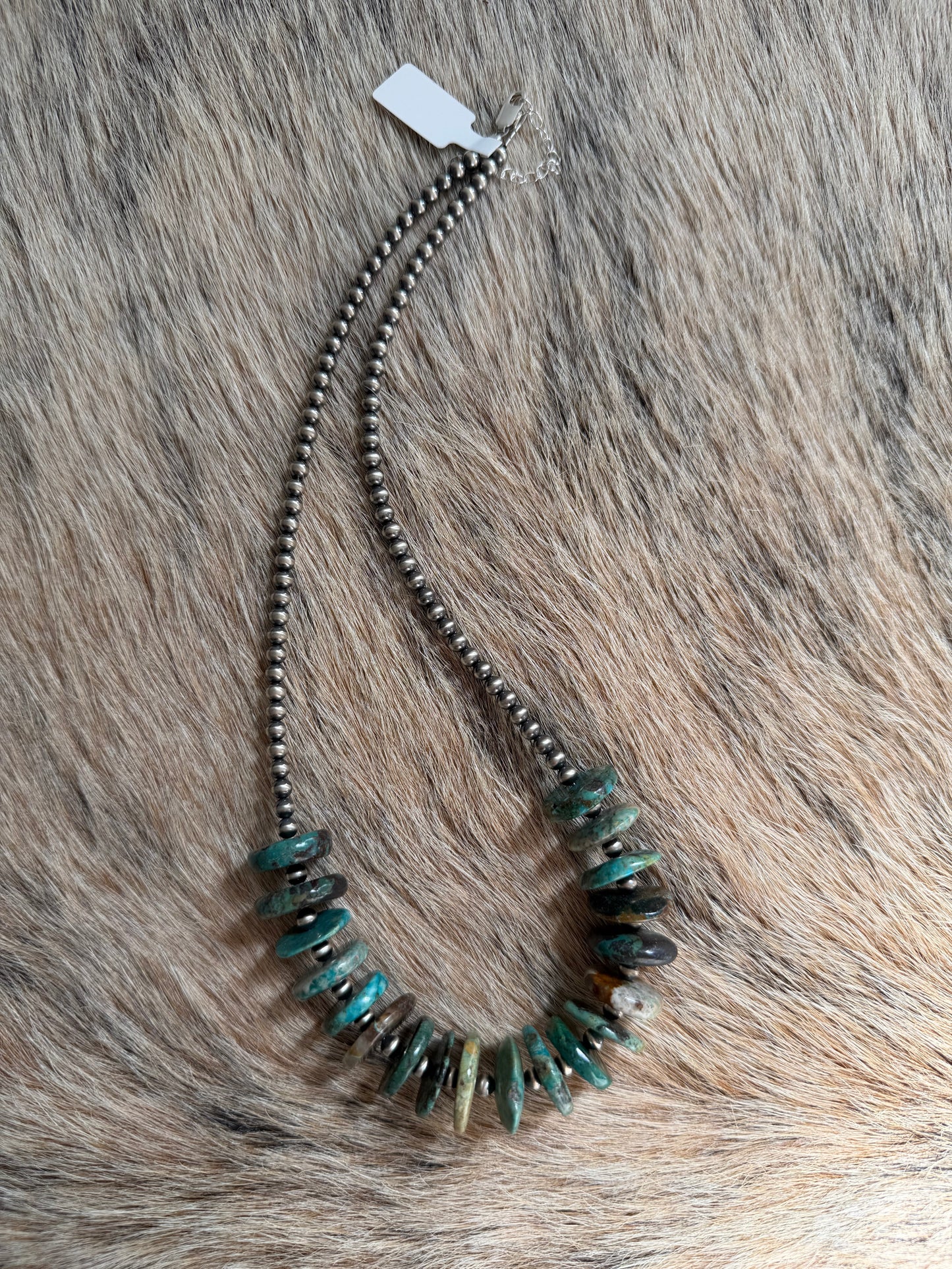 18.5" Turquoise Necklace