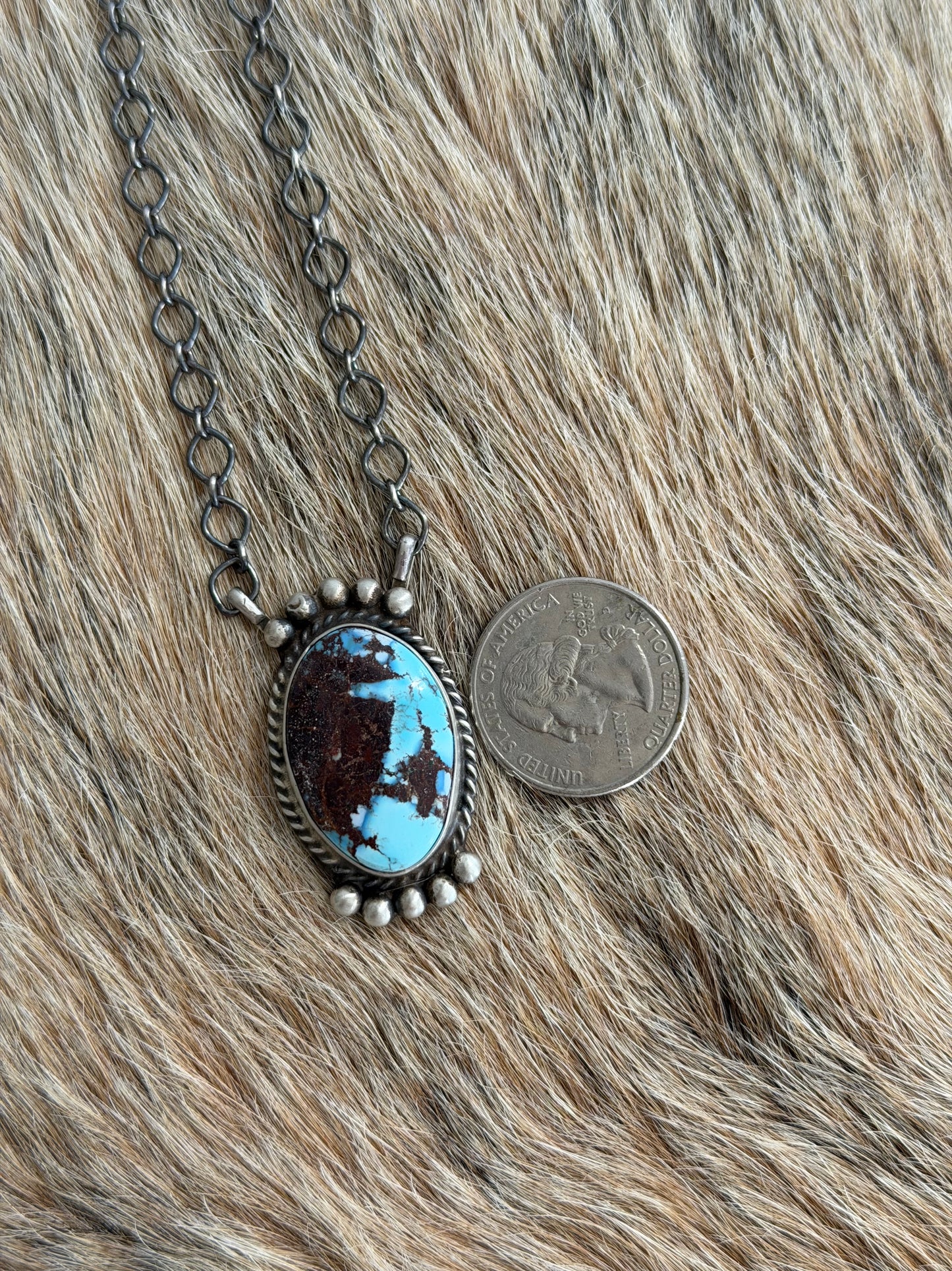 Golden Hills Turquoise Necklace