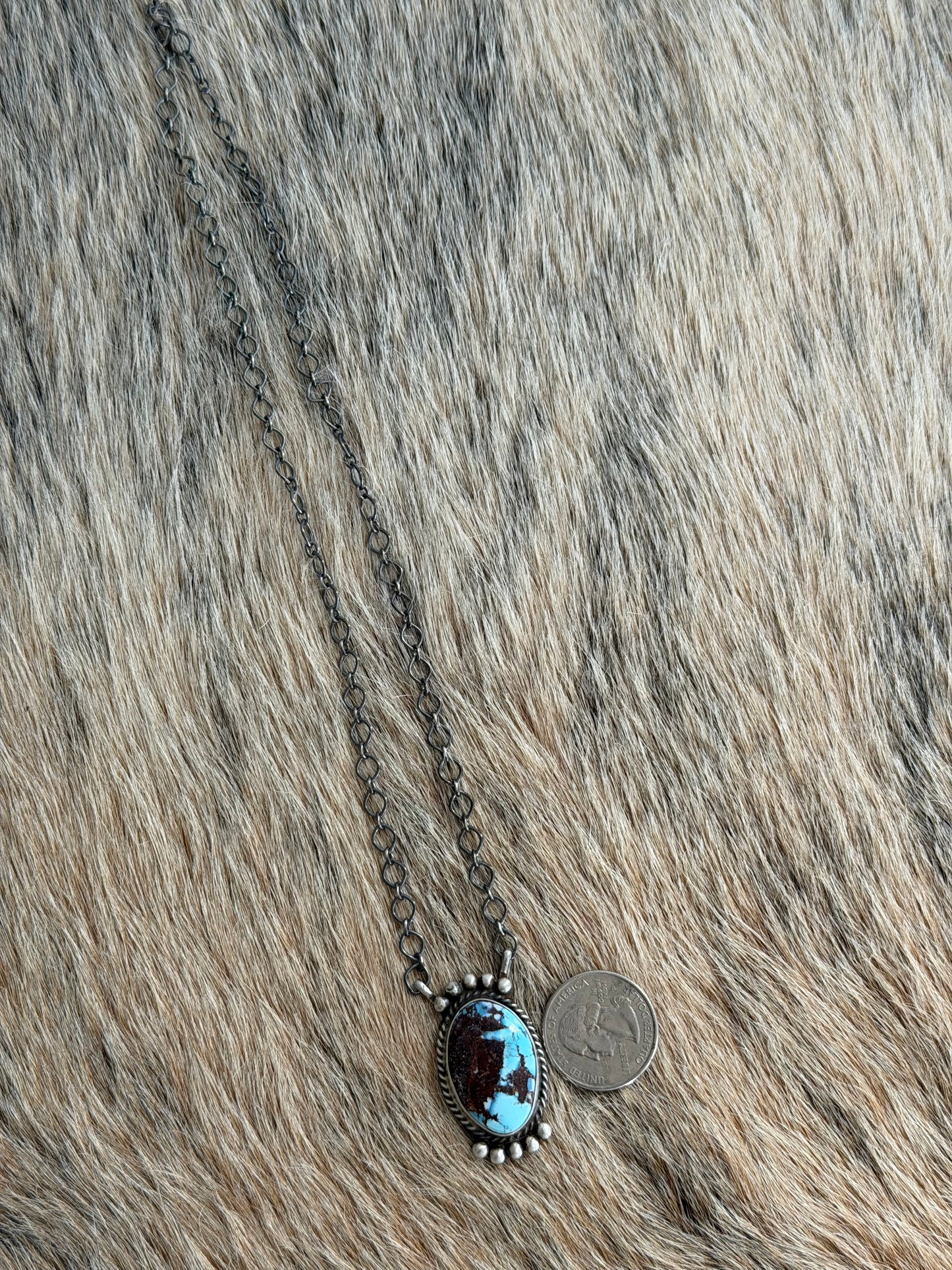 Golden Hills Turquoise Necklace