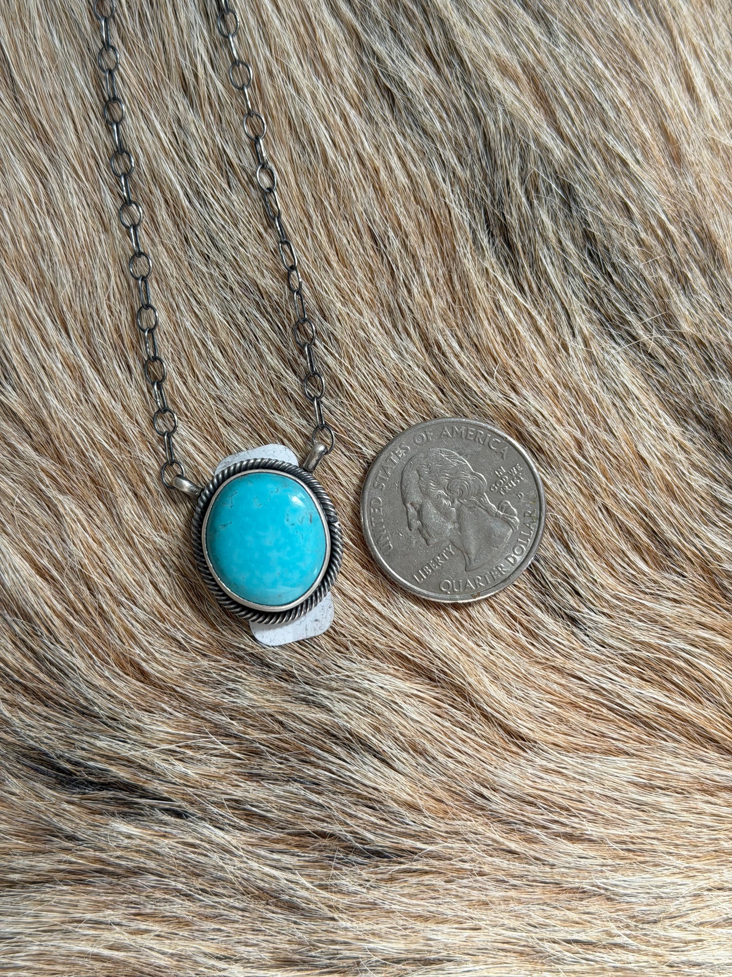Kingman Turquoise Necklace