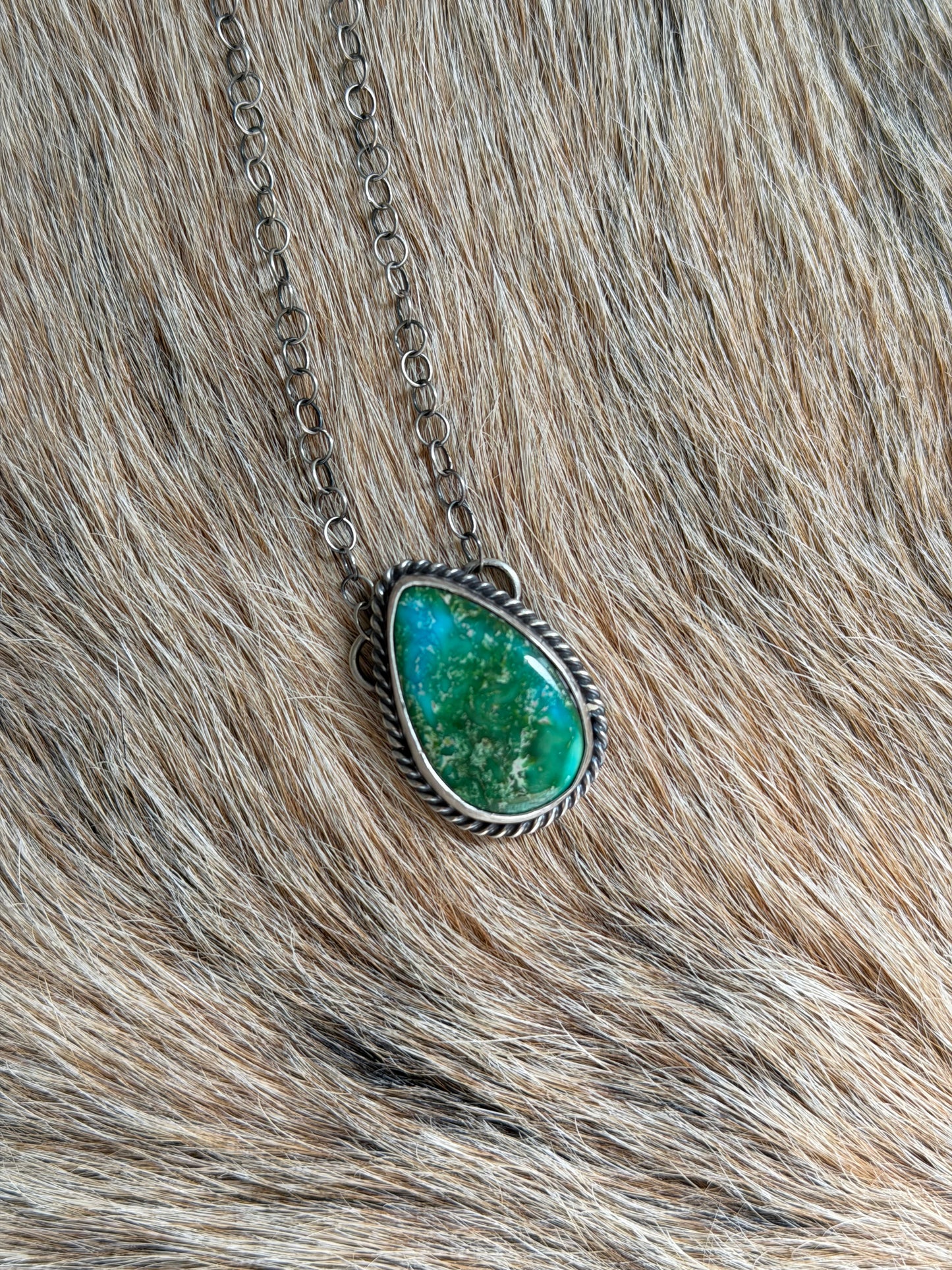 Sonoran Gold Turquoise Necklace