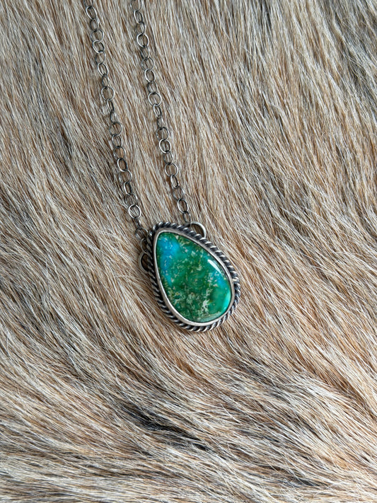 Sonoran Gold Turquoise Necklace