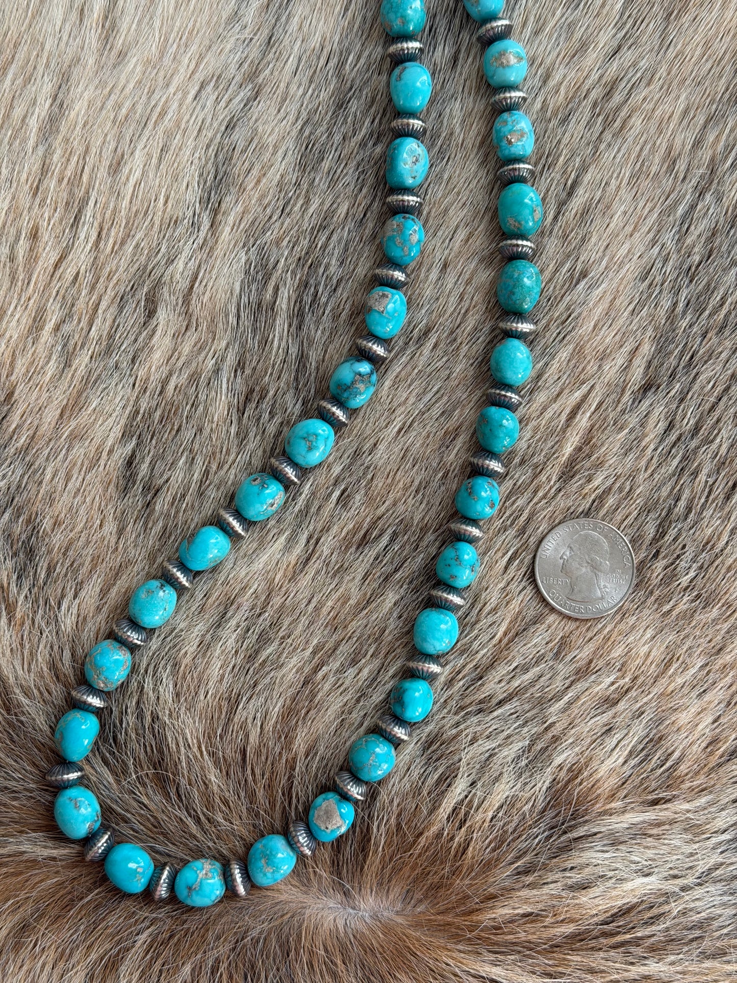 34" Sonoran Turquoise Necklace
