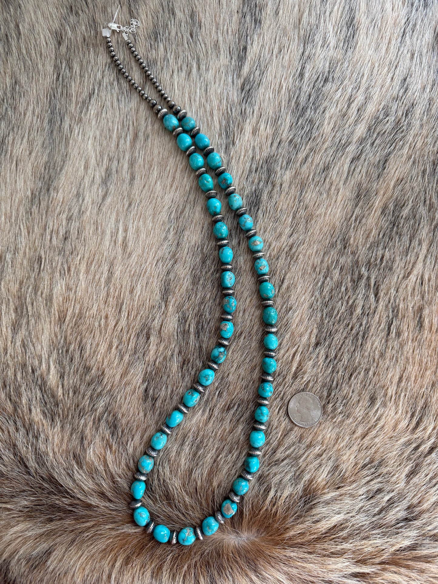 34" Sonoran Turquoise Necklace